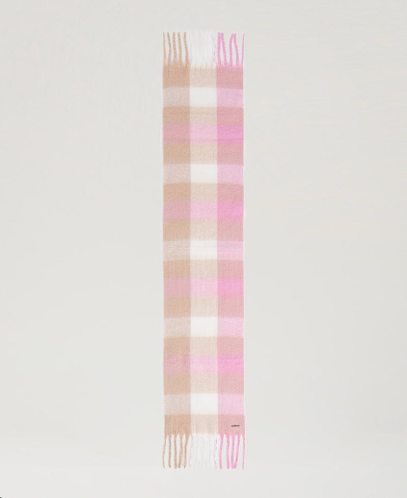 Scee by twin set Stola in panno jacquard Italy
