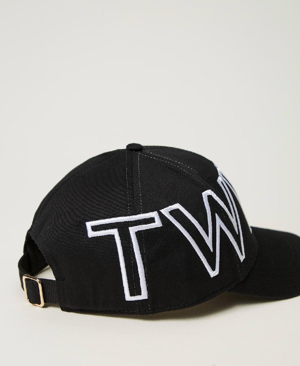 Scee by twin set Cappello da baseball con maxi logo Bestseller