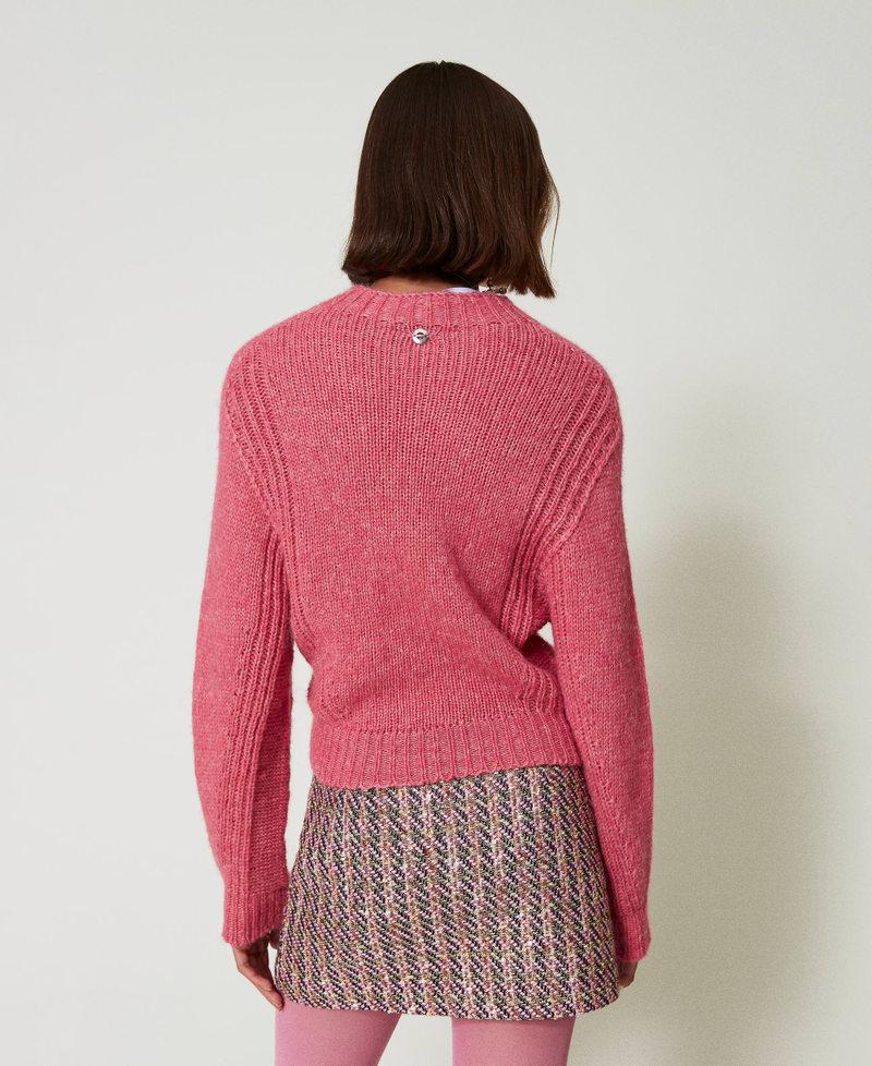 Scee by twin set Maglia lupetto in misto lana seamless Vendita Economica