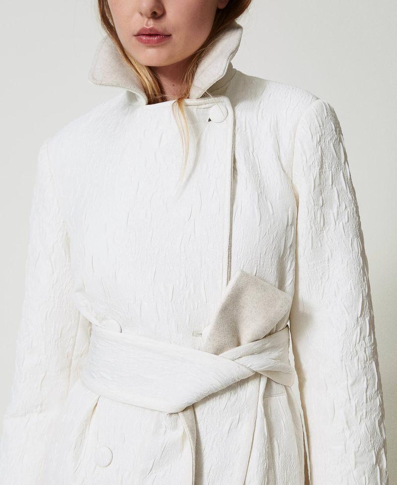 Scee by twin set Cappotto doppiopetto goffrato Promozione