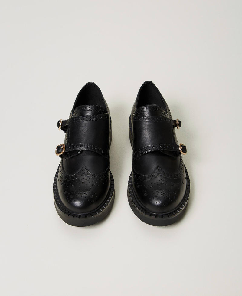 Scee by twin set Scarpe in pelle con cinturini Outlet