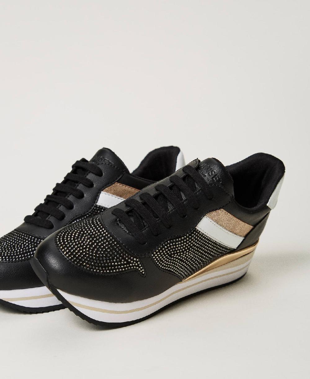 Scee by twin set Sneakers running con strass I Più Venduti