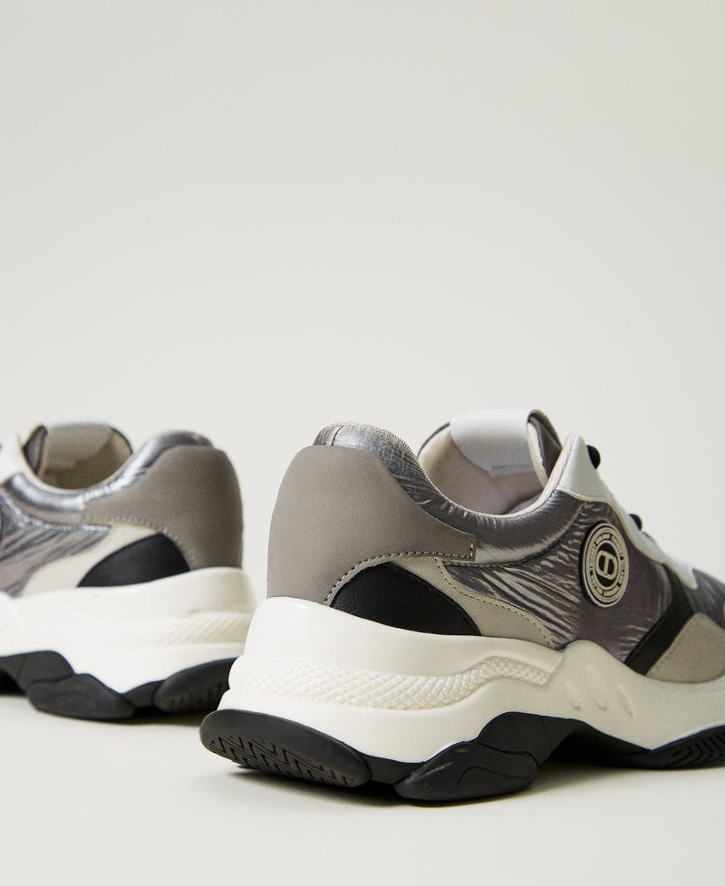 Scee by twin set Sneakers running color block Moda