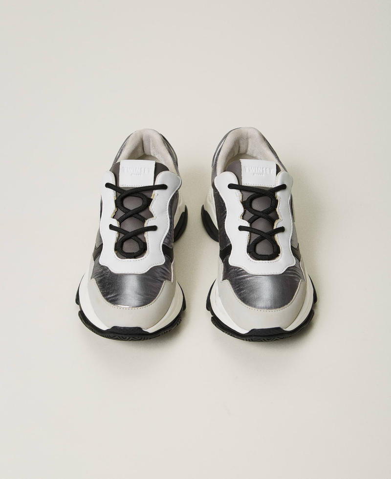 Scee by twin set Sneakers running color block Moda