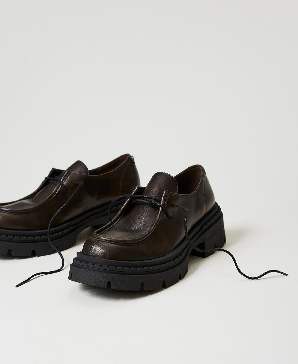 Scee by twin set Scarpe stringate con Oval T Negozio