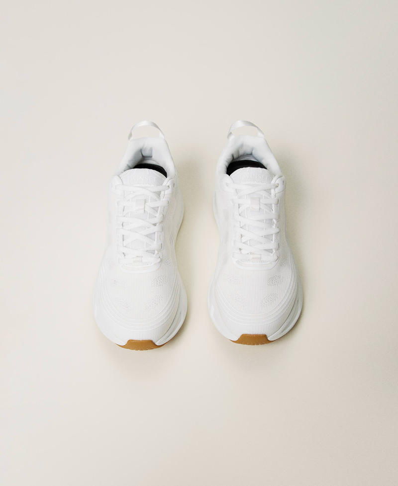 Scee by twin set Sneakers Fessura a righe con logo Italy