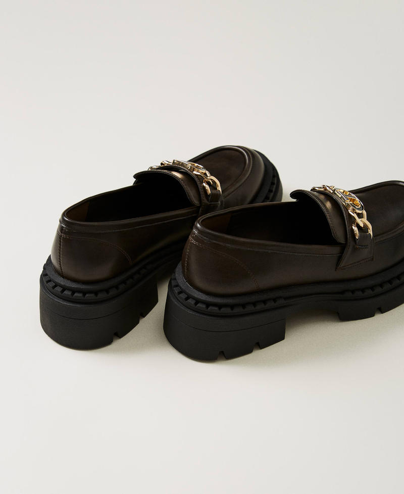 Scee by twin set Mocassini con morsetto Oval T Italia