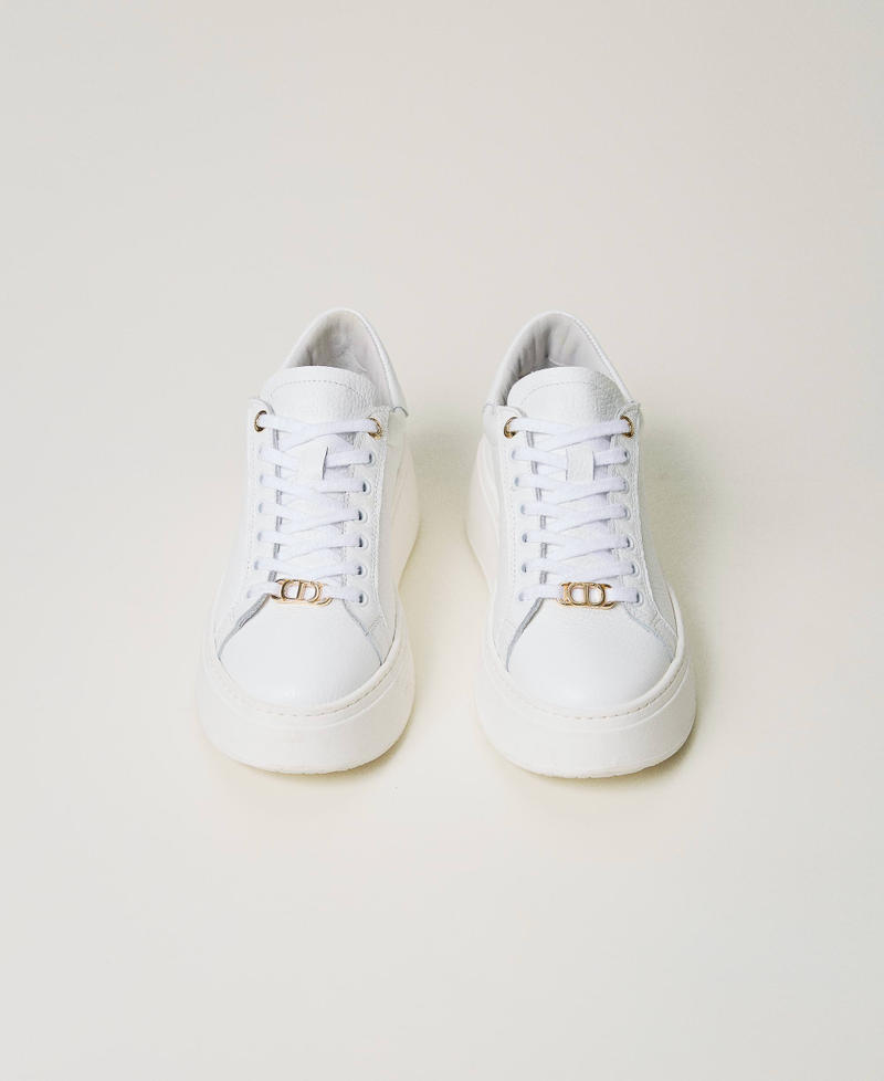 Scee by twin set Sneakers in pelle Negozi Online