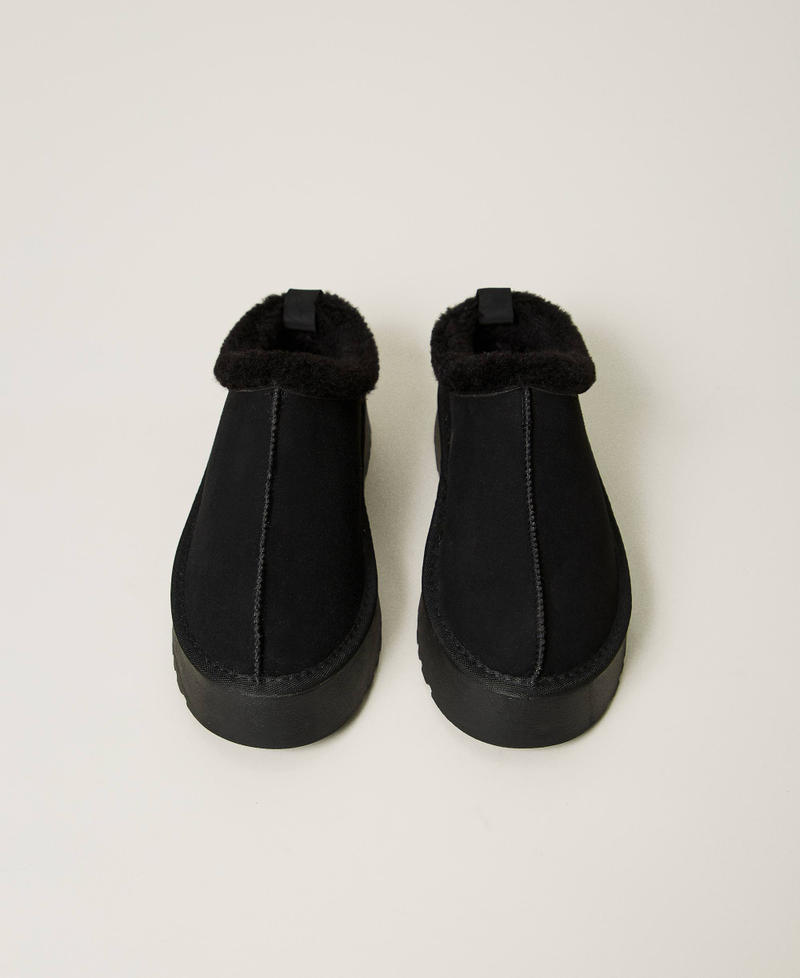Scee by twin set Scarpe sabot con faux fur Acquista Ora