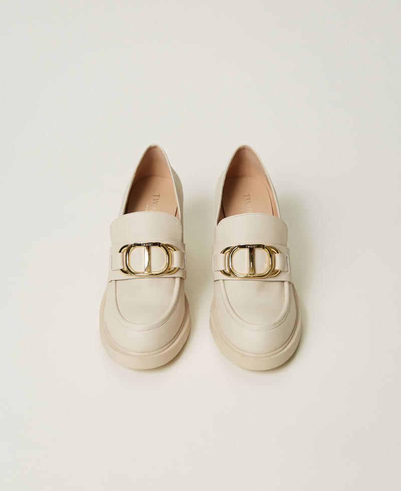 Scee by twin set Mocassini alti con morsetto Oval T Fino Al -60%