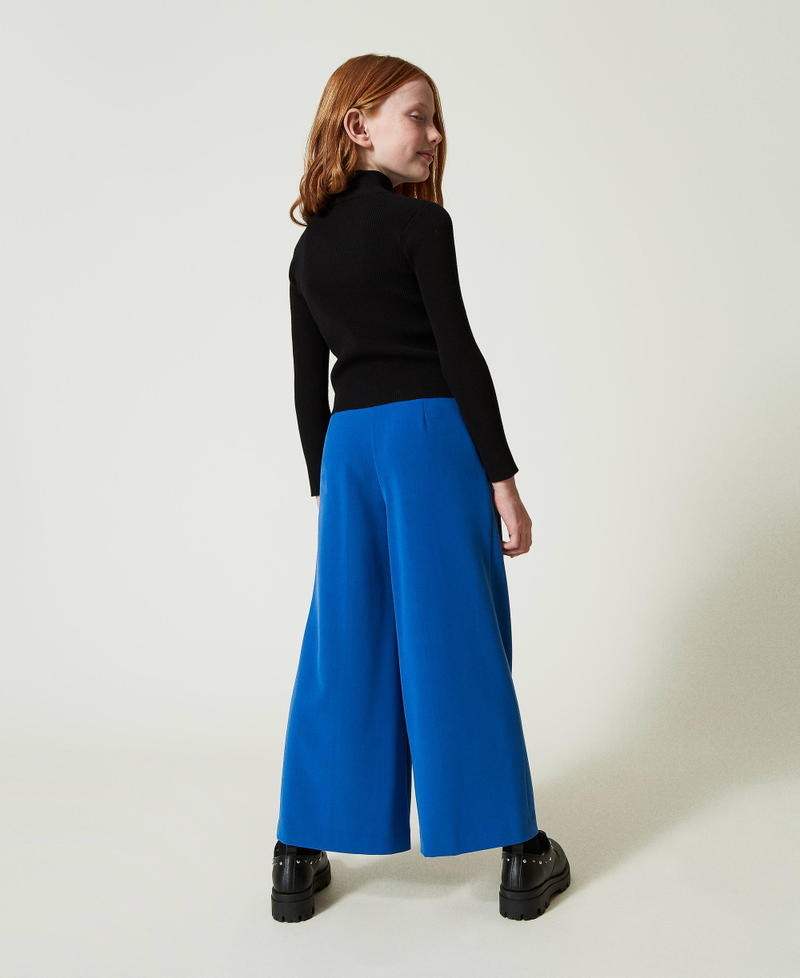 Scee by twin set Pantaloni a palazzo in flanella 2025