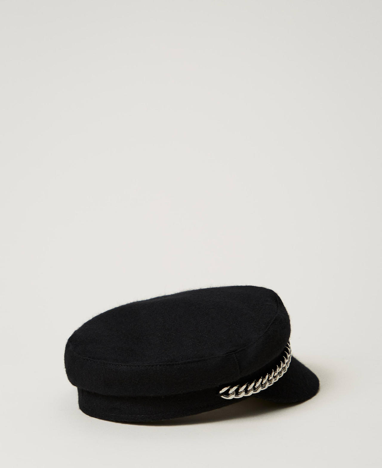 Scee by twin set Cappello basco in panno Sconto
