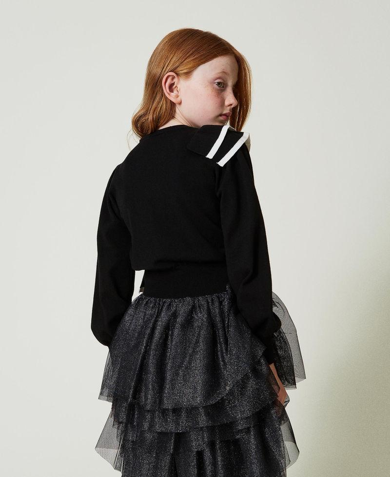 Scee by twin set Maglia regular con doppia balza Online