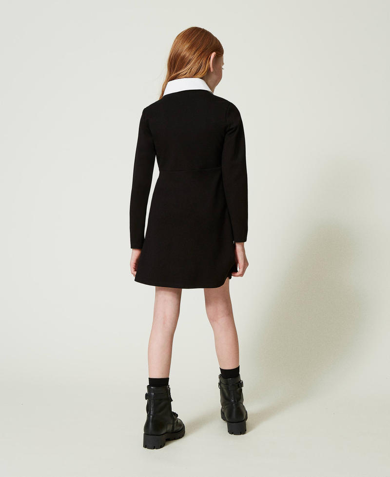 Scee by twin set Abito corto con volant in organza Saldi