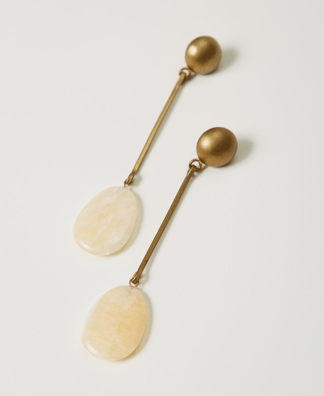 Scee by twin set Orecchino in metallo con pietra Online
