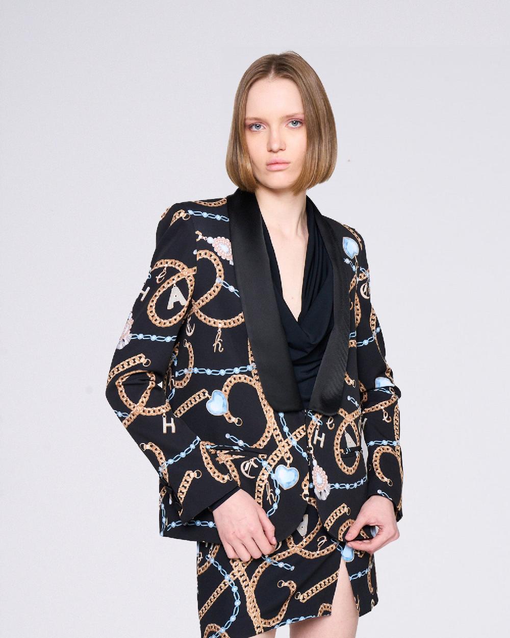 Silvian Heach Blazer monopetto a fantasia Consegna Veloce