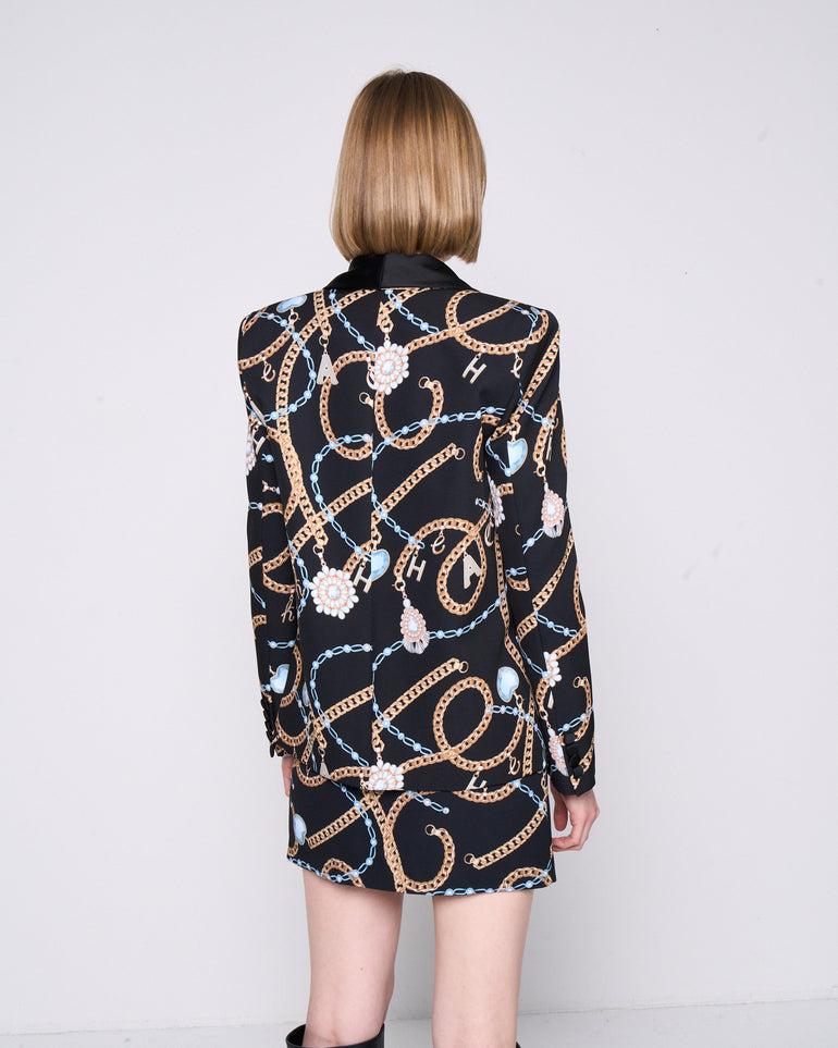 Silvian Heach Blazer monopetto a fantasia Consegna Veloce