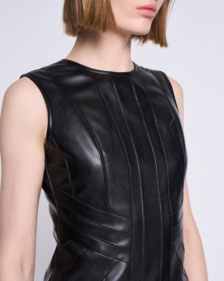 Silvian Heach Abito in ecopelle Moda