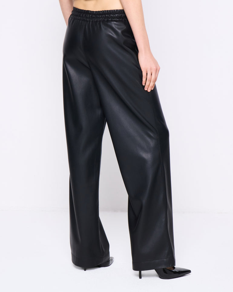 Silvian Heach Pantaloni in ecopelle In Linea