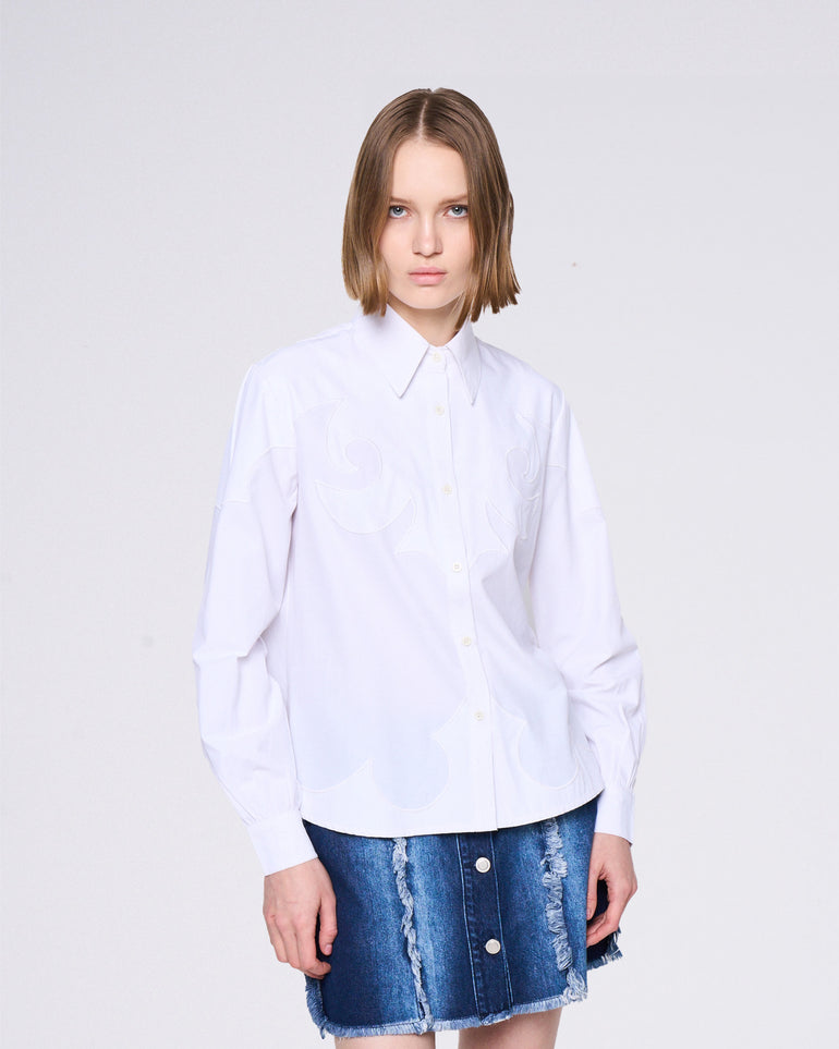 Silvian Heach Camicia con ricami Promozione