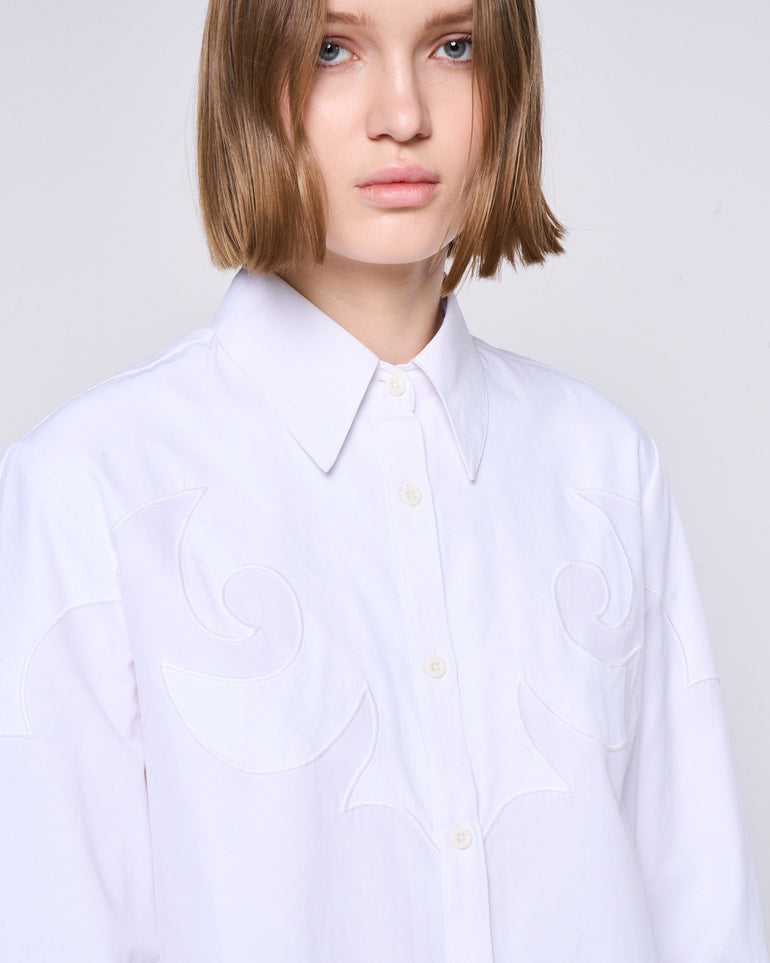 Silvian Heach Camicia con ricami Promozione