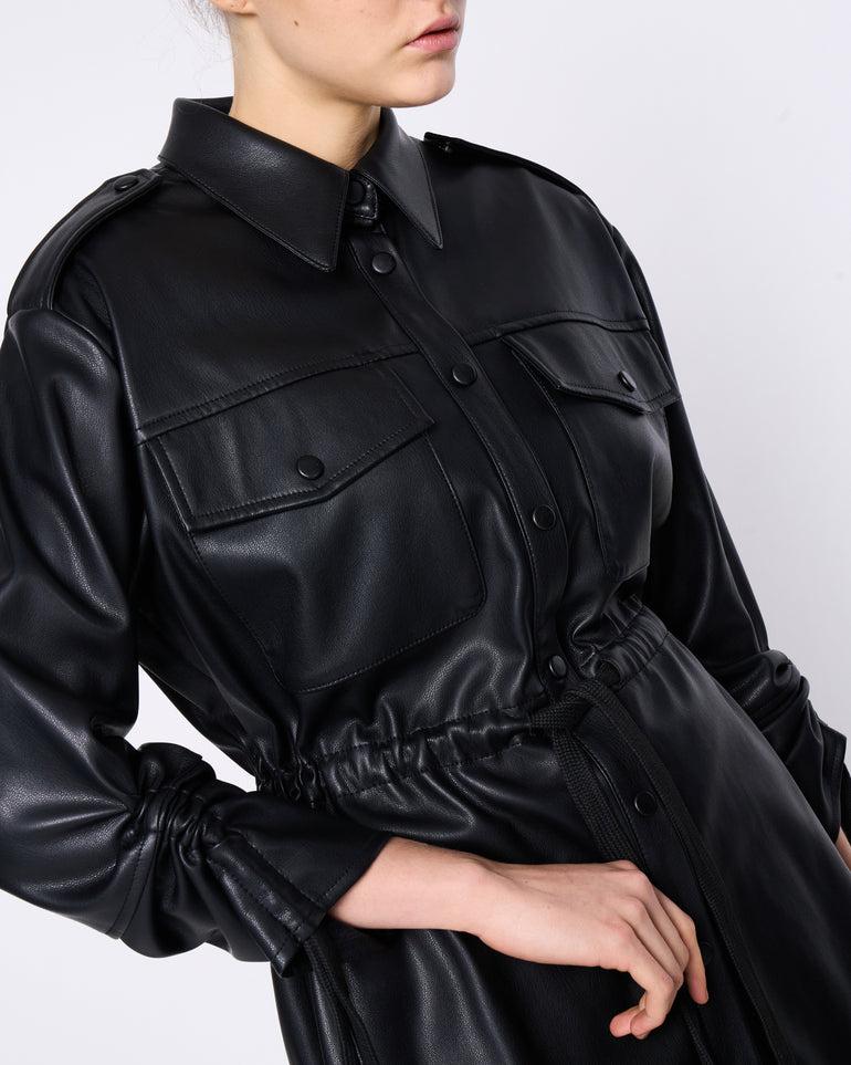 Silvian Heach Camicia in eco pelle Pezzi Unici