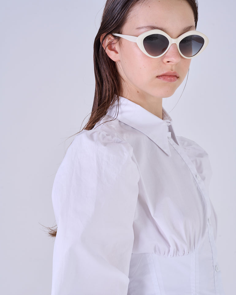 Silvian Heach Camicia con maniche a palloncino Promozione