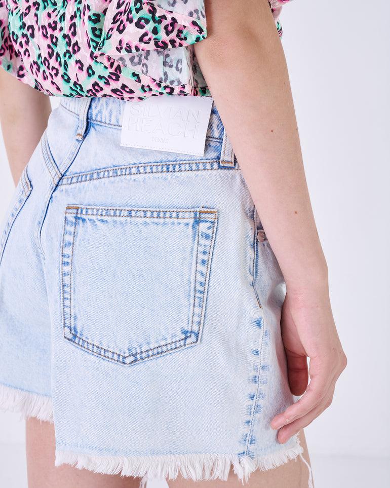 Silvian Heach Shorts in denim Acquista Ora