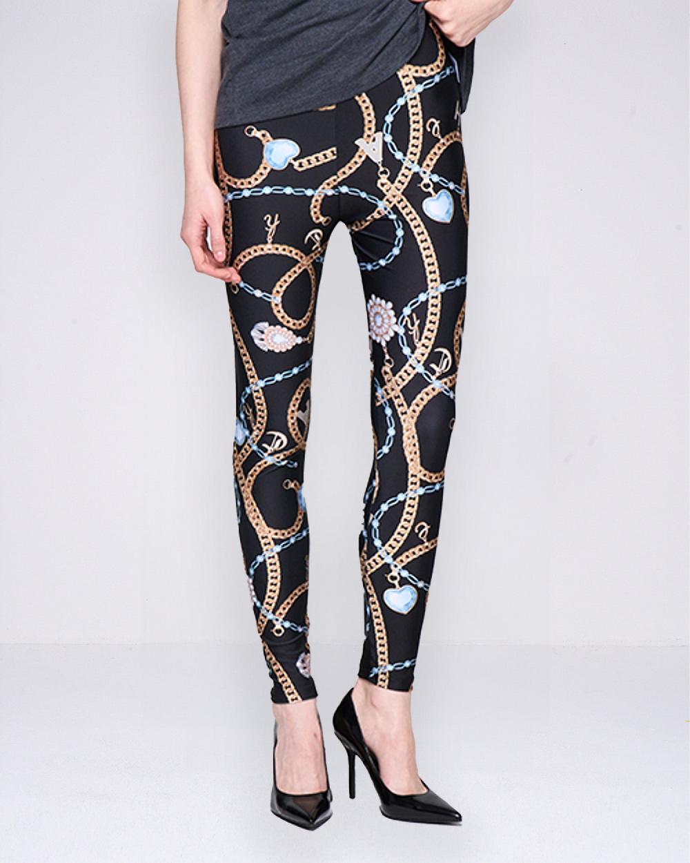 Silvian Heach Leggings a fantasia gioiello Qualità Garantita
