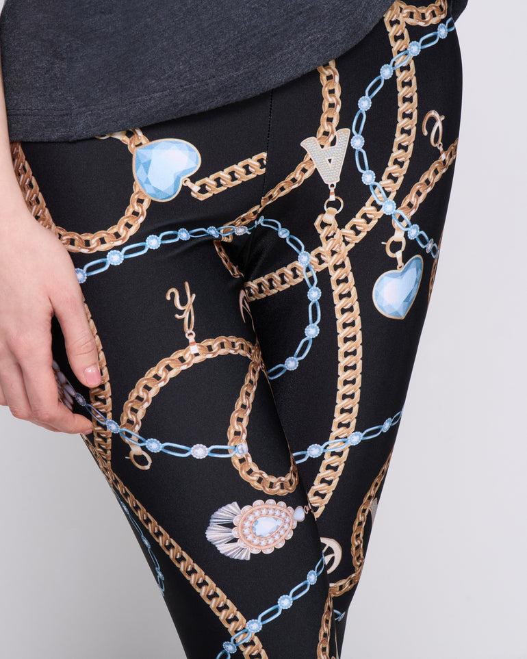 Silvian Heach Leggings a fantasia gioiello Qualità Garantita