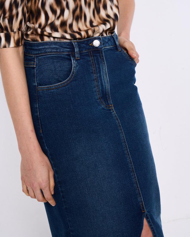 Silvian Heach Gonna lunga in denim Novità