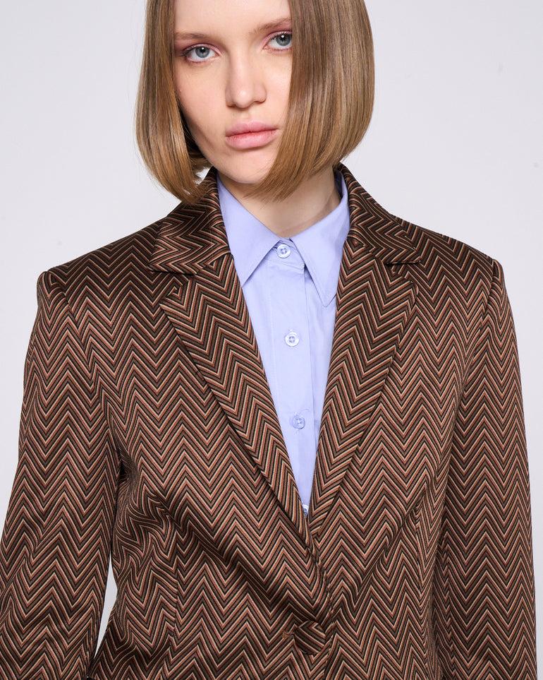 Silvian Heach Blazer monopetto a fantasia Online
