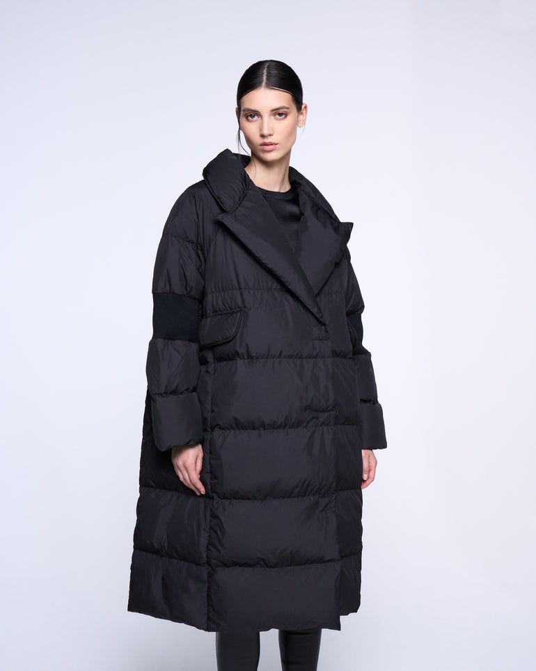 Silvian Heach Piumino lungo oversize Italy