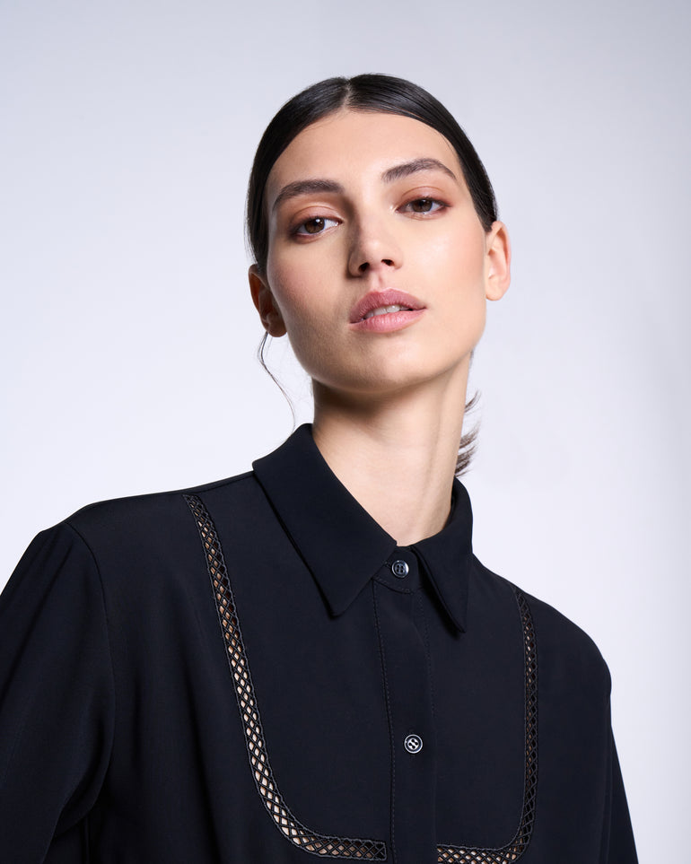 Silvian Heach Camicia con dettagli traforati Qualità