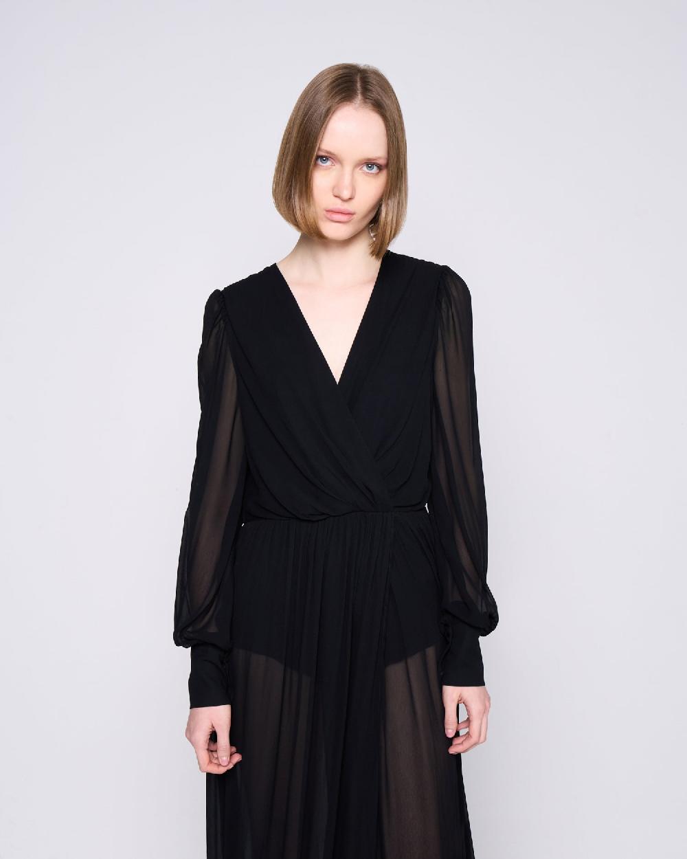 Silvian Heach Abito lungo velato Shopping Online