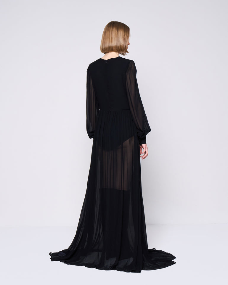 Silvian Heach Abito lungo velato Shopping Online