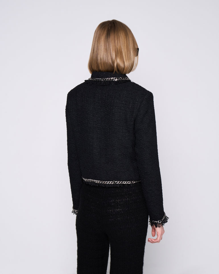 Silvian Heach Giacca effetto tweed Vendita Calda