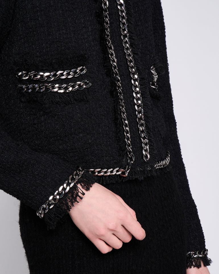 Silvian Heach Giacca effetto tweed Vendita Calda