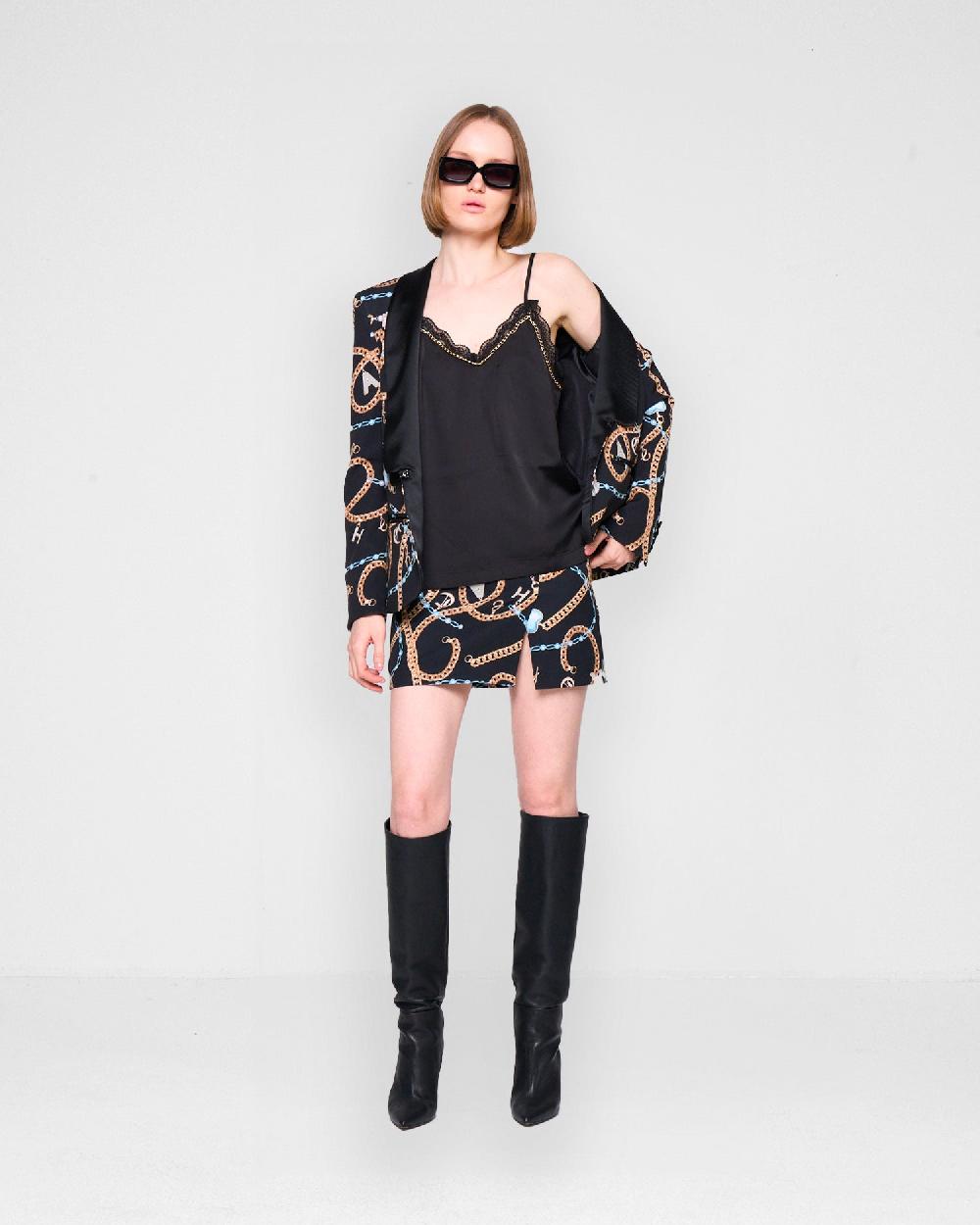 Silvian Heach Top con pizzo Italia