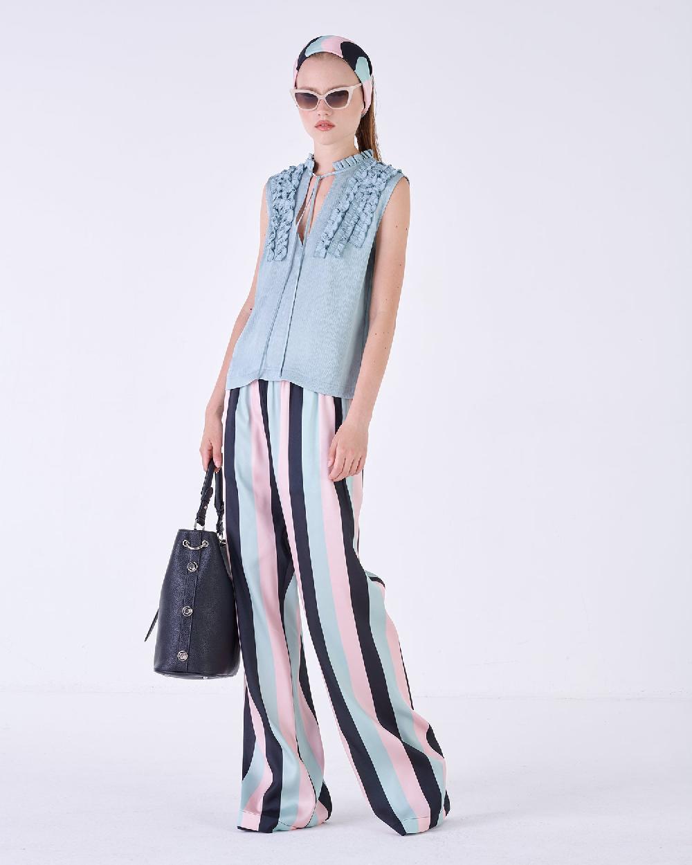Silvian Heach Top con rouches Presa