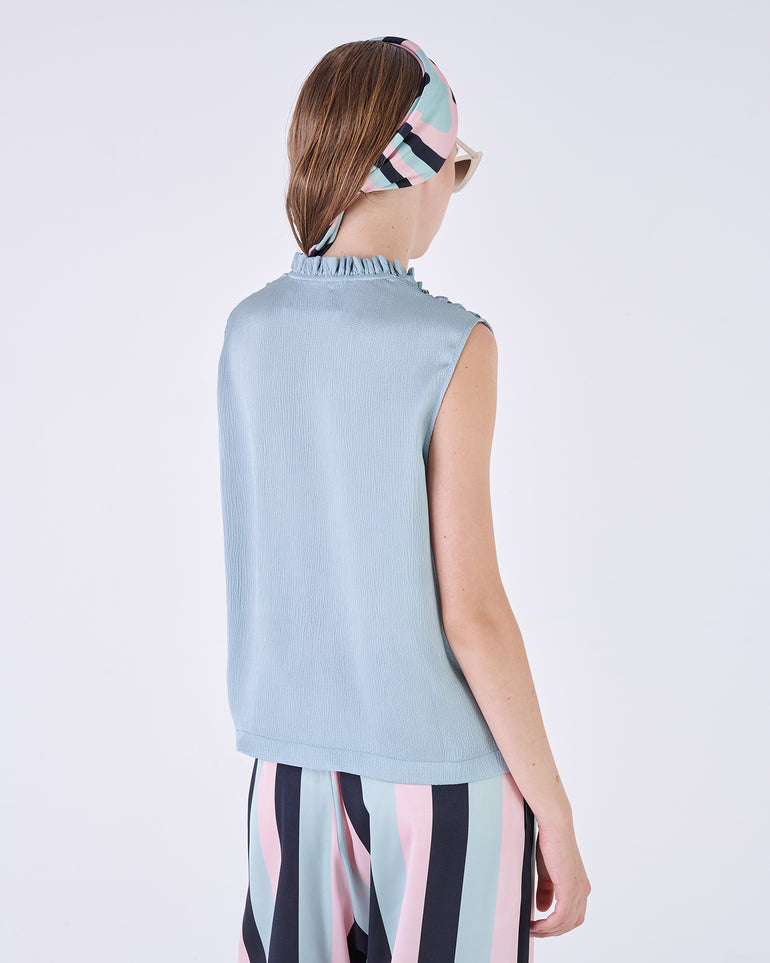 Silvian Heach Top con rouches Presa