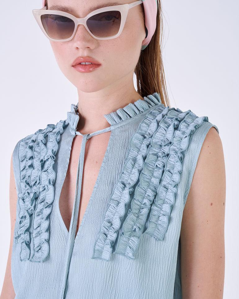 Silvian Heach Top con rouches Presa