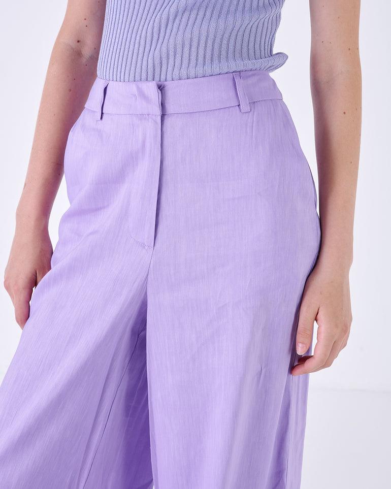 Silvian Heach Pantaloni ampi con cintura e passanti Moda