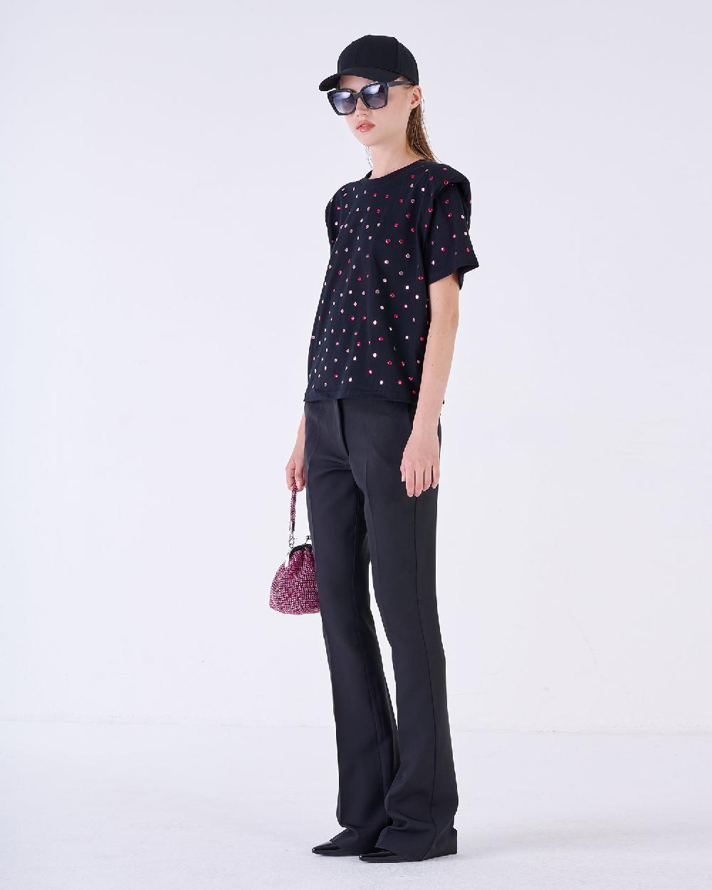 Silvian Heach T-shirt con borchie Outlet