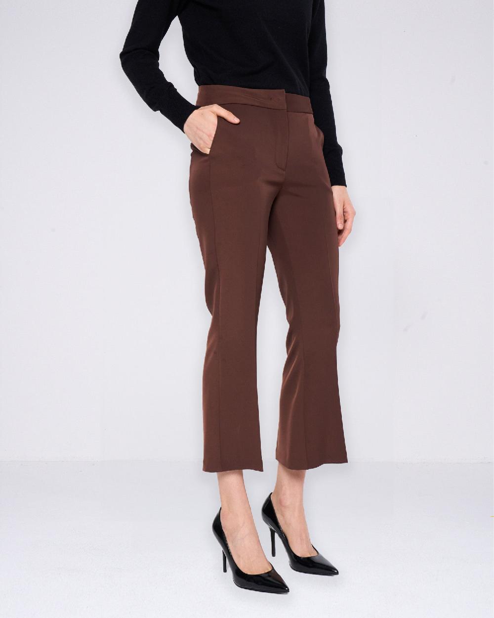 Silvian Heach Pantaloni boot cut a vita media Consegna Veloce