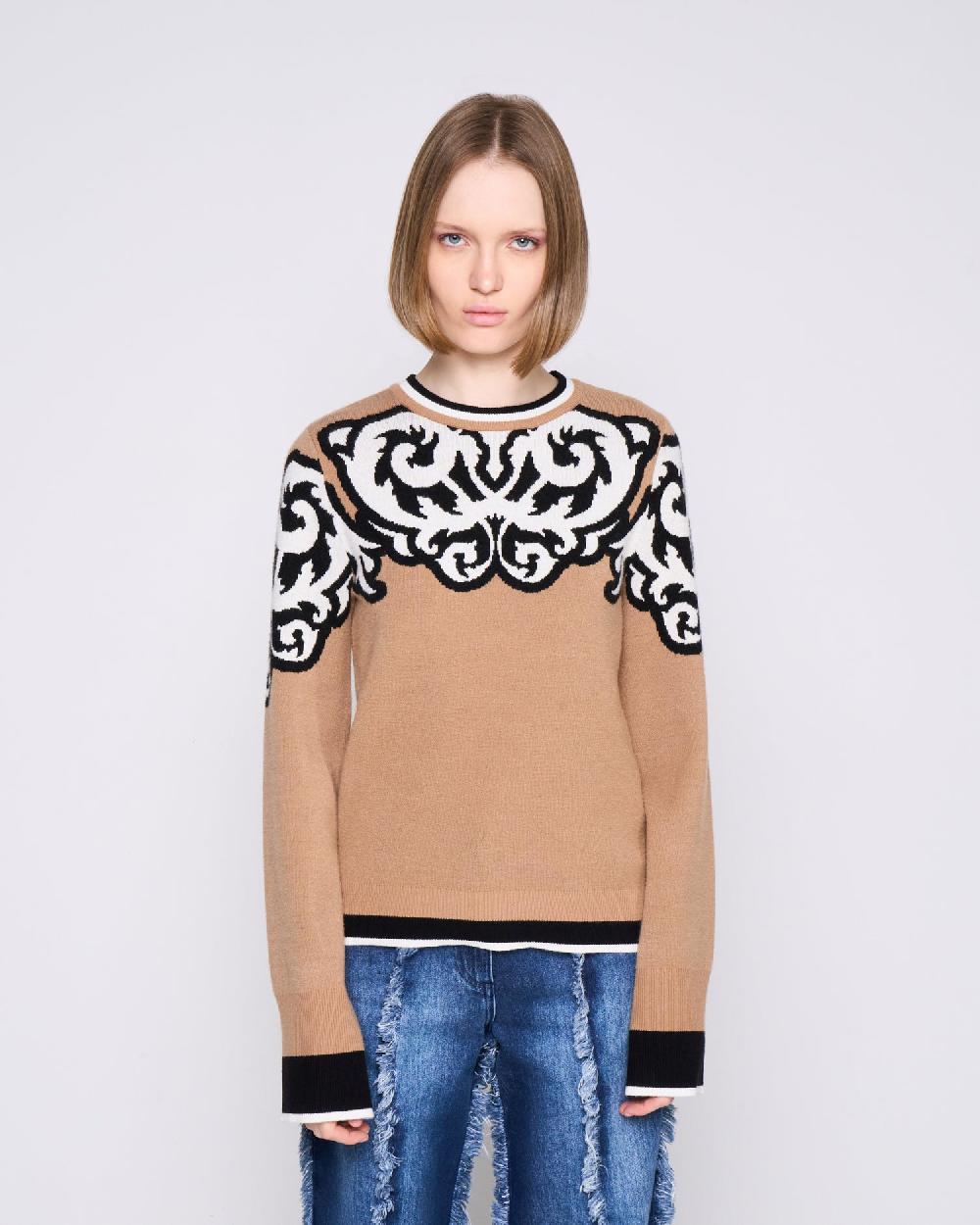 Silvian Heach Maglione con maniche svasate Saldi