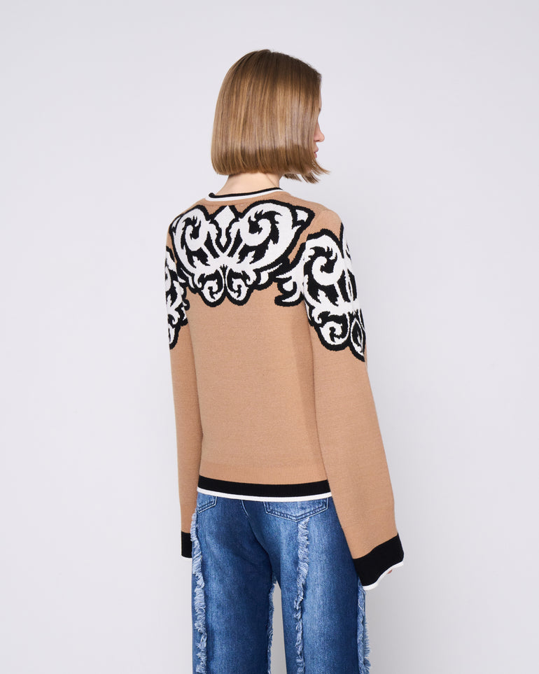 Silvian Heach Maglione con maniche svasate Saldi