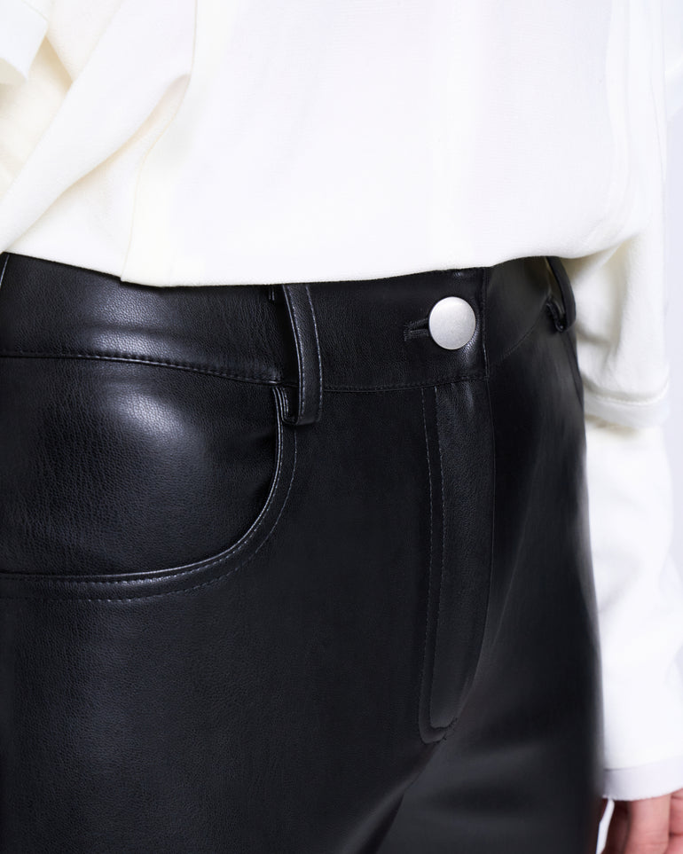 Silvian Heach Pantaloni in ecopelle Vendita Calda