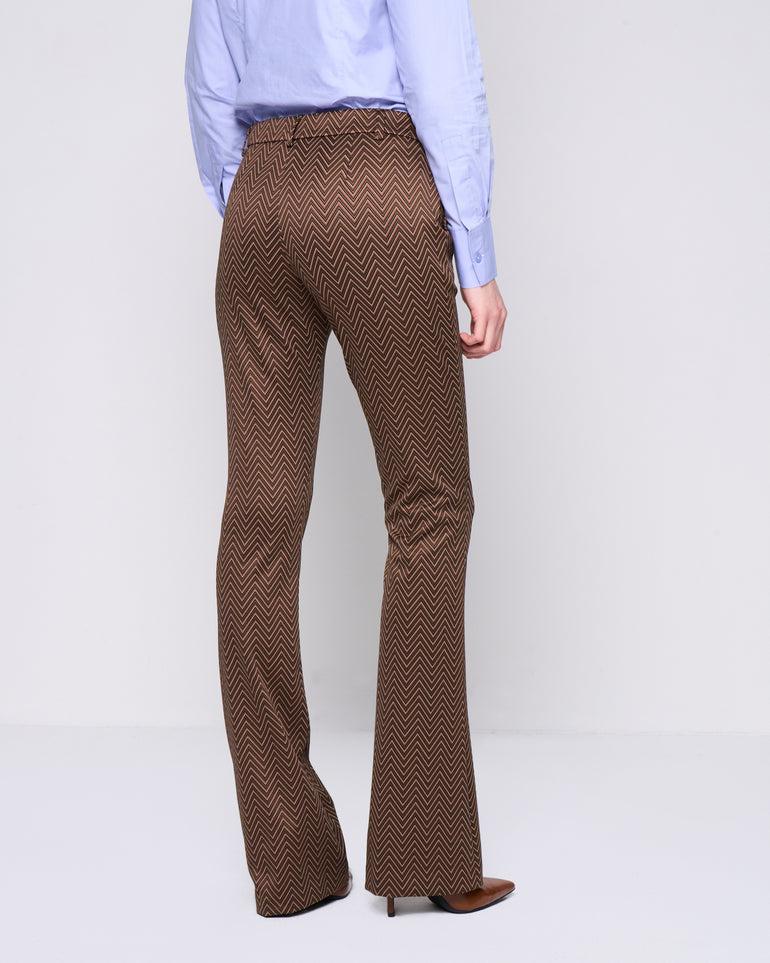 Silvian Heach Pantaloni flare a fantasia Prezzo Ridotto