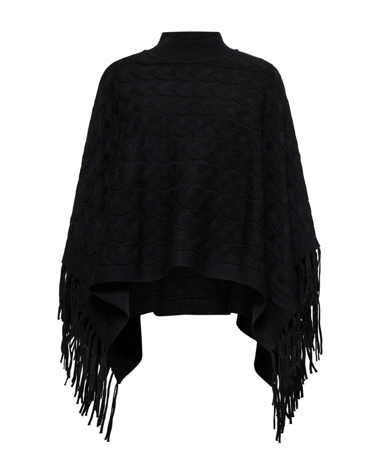 Silvian Heach Poncho in maglia intrecciata In Saldo